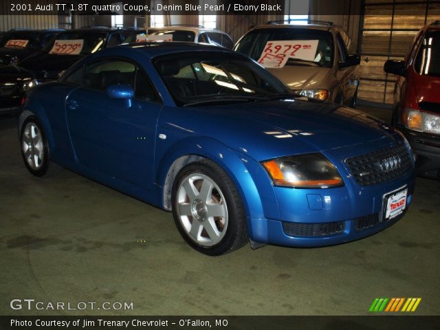 2001 Audi TT 1.8T quattro Coupe in Denim Blue Pearl