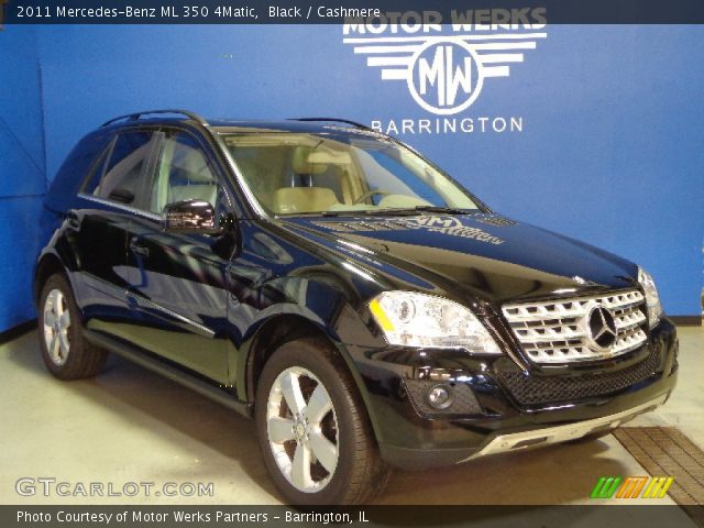 2011 Mercedes-Benz ML 350 4Matic in Black