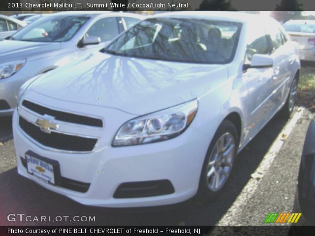 2013 Chevrolet Malibu LT in Summit White
