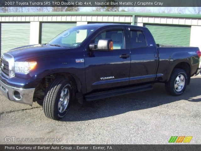 2007 Toyota Tundra SR5 TRD Double Cab 4x4 in Nautical Blue Metallic