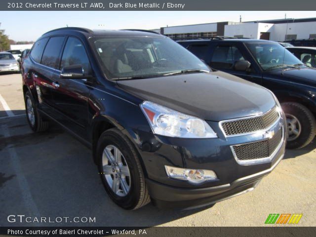 2012 Chevrolet Traverse LT AWD in Dark Blue Metallic