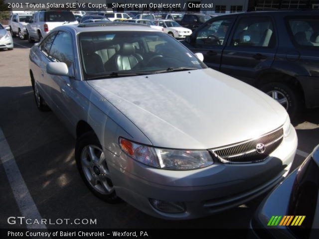 2001 Toyota Solara SLE V6 Coupe in Silverstream Opalescent