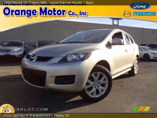 2009 Mazda CX-7 Sport AWD in Liquid Platinum Metallic