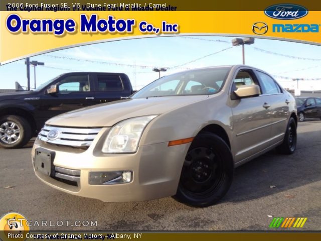 2006 Ford Fusion SEL V6 in Dune Pearl Metallic