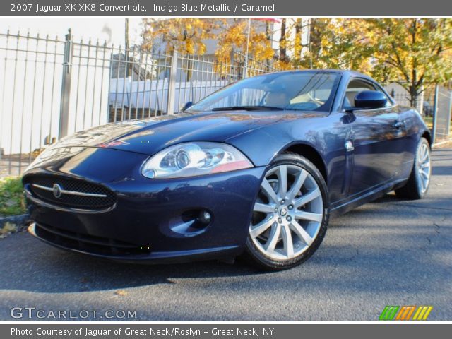 2007 Jaguar XK XK8 Convertible in Indigo Blue Metallic