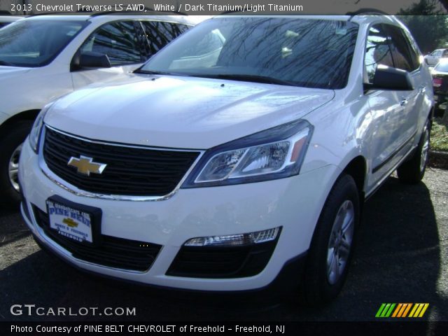 2013 Chevrolet Traverse LS AWD in White