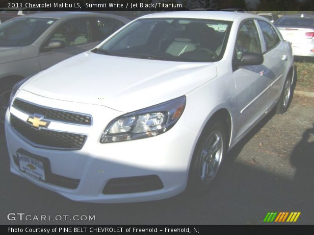2013 Chevrolet Malibu LS in Summit White
