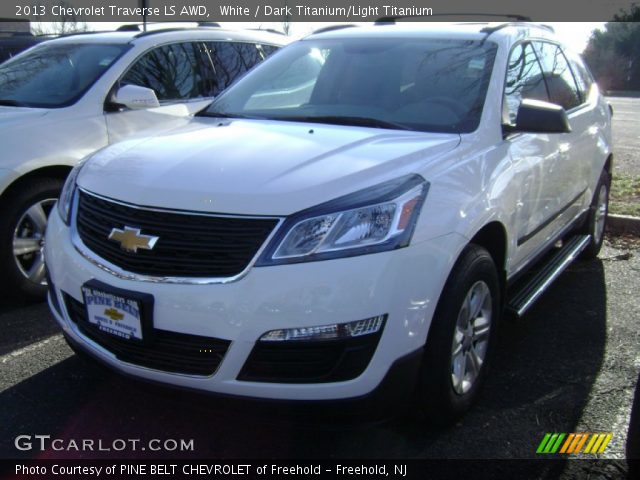 2013 Chevrolet Traverse LS AWD in White