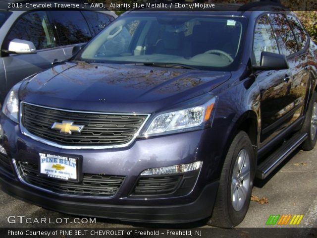 2013 Chevrolet Traverse LT AWD in Atlantis Blue Metallic