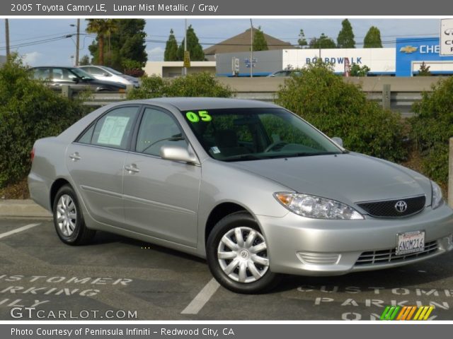 2005 Toyota Camry LE in Lunar Mist Metallic