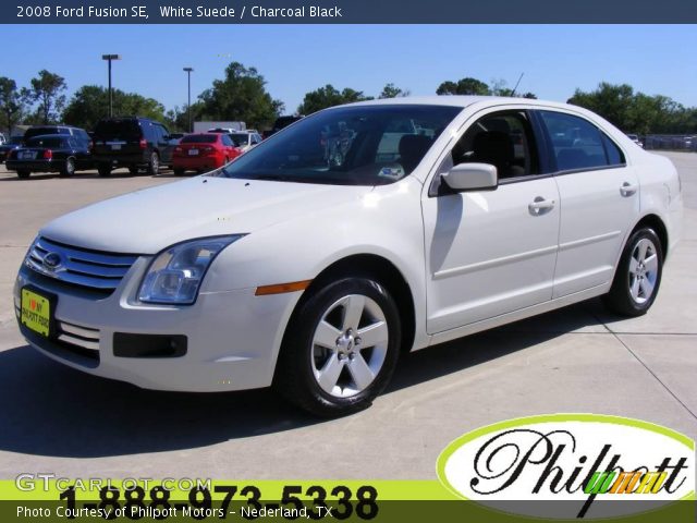 2008 Ford Fusion SE in White Suede