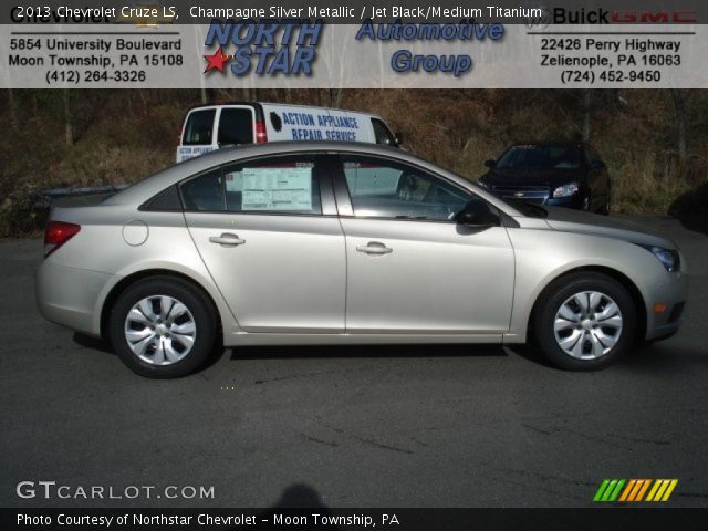 2013 Chevrolet Cruze LS in Champagne Silver Metallic