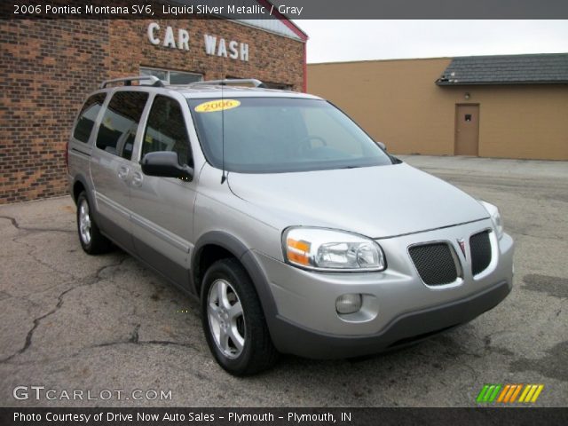 2006 Pontiac Montana SV6 in Liquid Silver Metallic