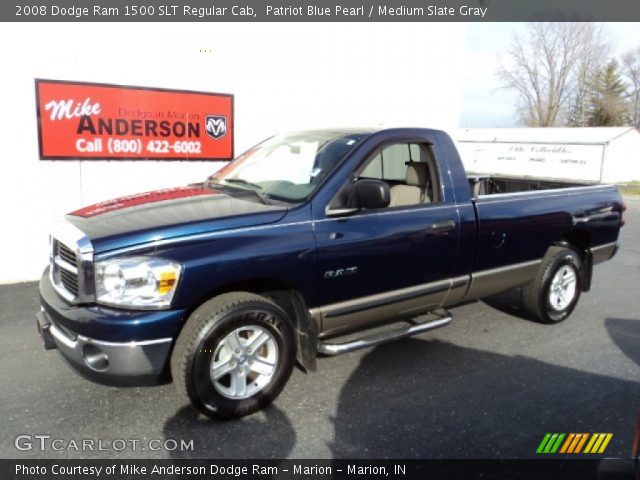 2008 Dodge Ram 1500 SLT Regular Cab in Patriot Blue Pearl