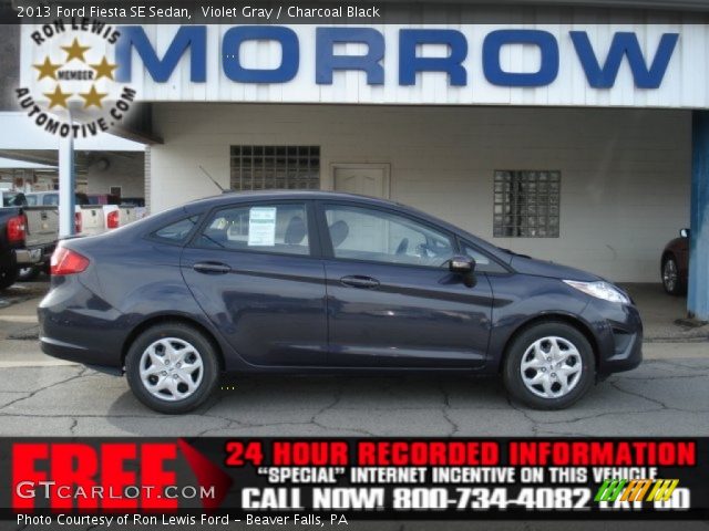 2013 Ford Fiesta SE Sedan in Violet Gray