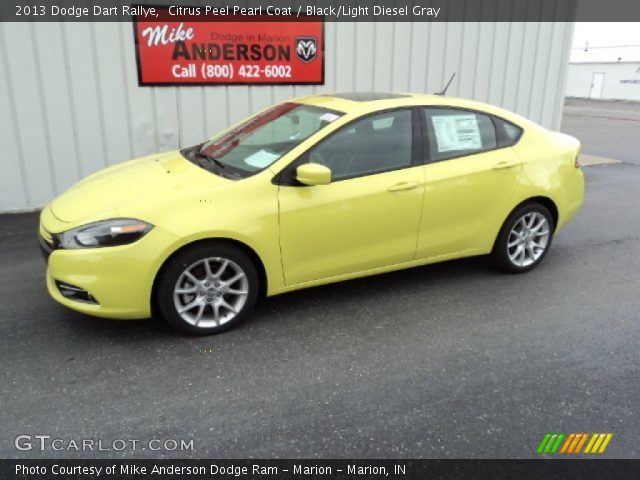 2013 Dodge Dart Rallye in Citrus Peel Pearl Coat