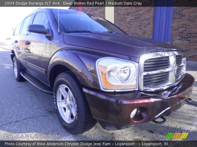 2004 Dodge Durango SLT 4x4 in Deep Molten Red Pearl