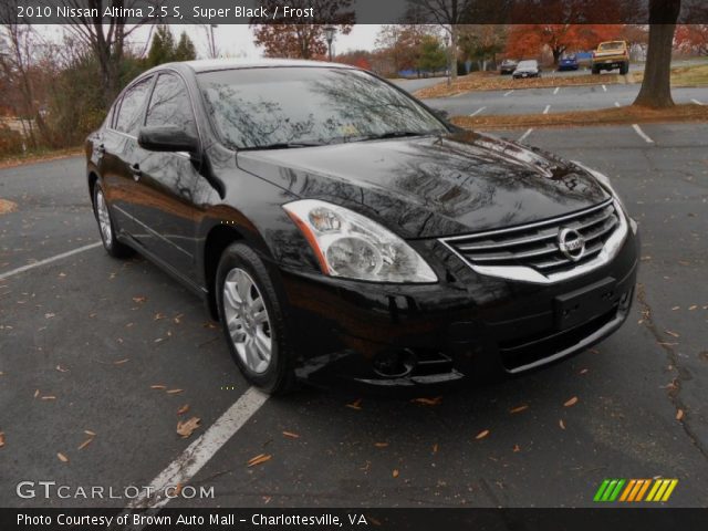 2010 Nissan Altima 2.5 S in Super Black