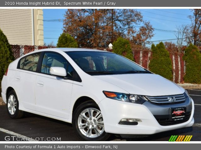 2010 Honda Insight Hybrid EX in Spectrum White Pearl