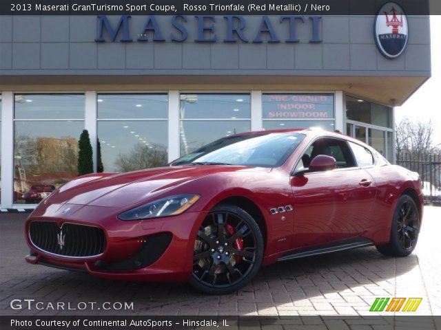2013 Maserati GranTurismo Sport Coupe in Rosso Trionfale (Red Metallic)