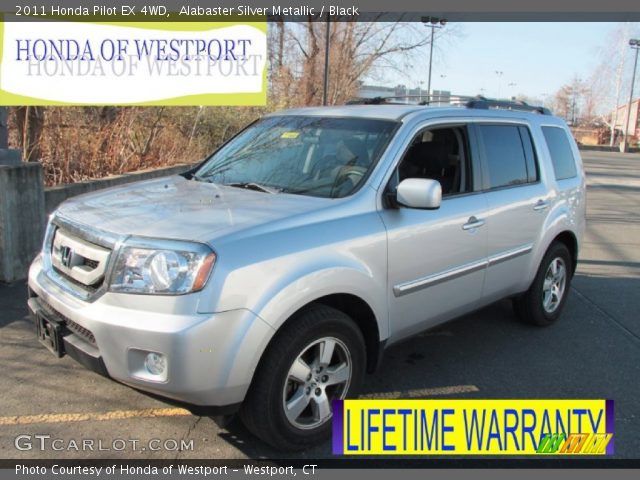 2011 Honda Pilot EX 4WD in Alabaster Silver Metallic