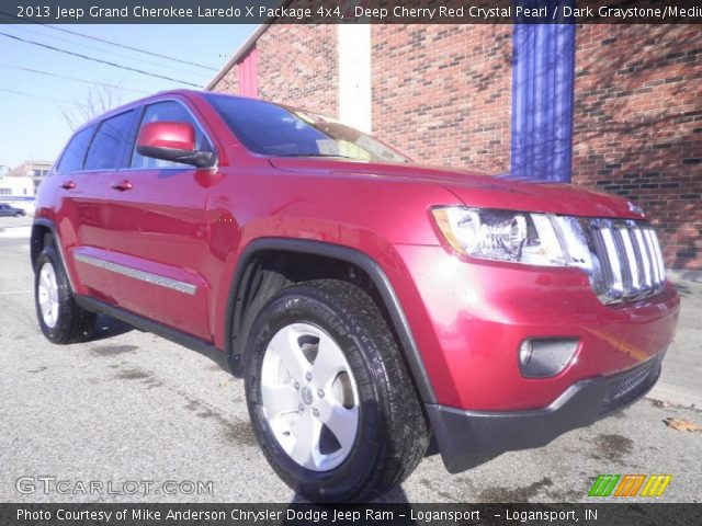 2013 Jeep Grand Cherokee Laredo X Package 4x4 in Deep Cherry Red Crystal Pearl