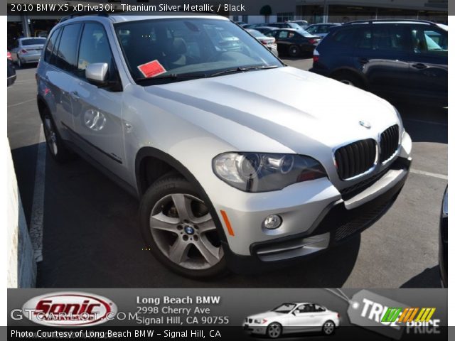 2010 BMW X5 xDrive30i in Titanium Silver Metallic