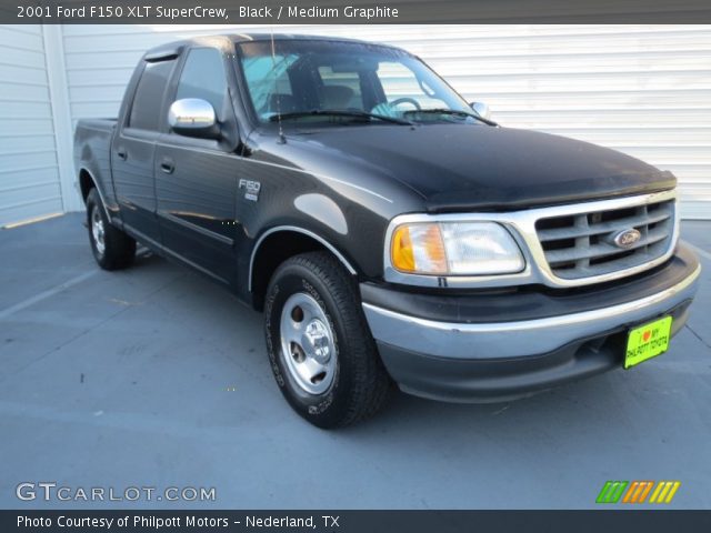 2001 Ford F150 XLT SuperCrew in Black