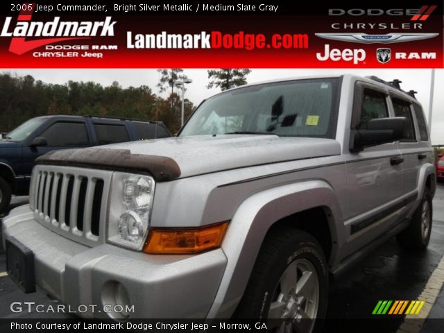 2006 Jeep Commander  in Bright Silver Metallic