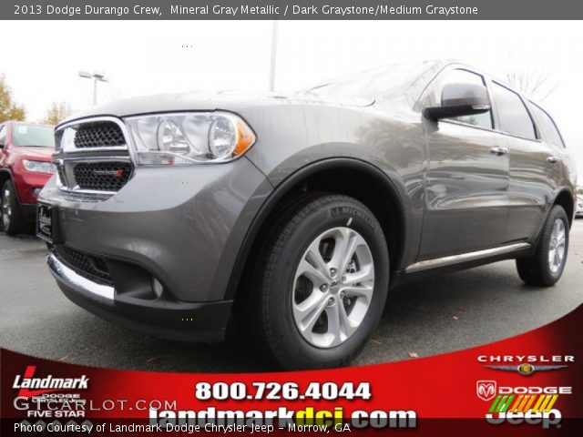 2013 Dodge Durango Crew in Mineral Gray Metallic