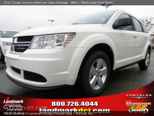 2013 Dodge Journey American Value Package in White