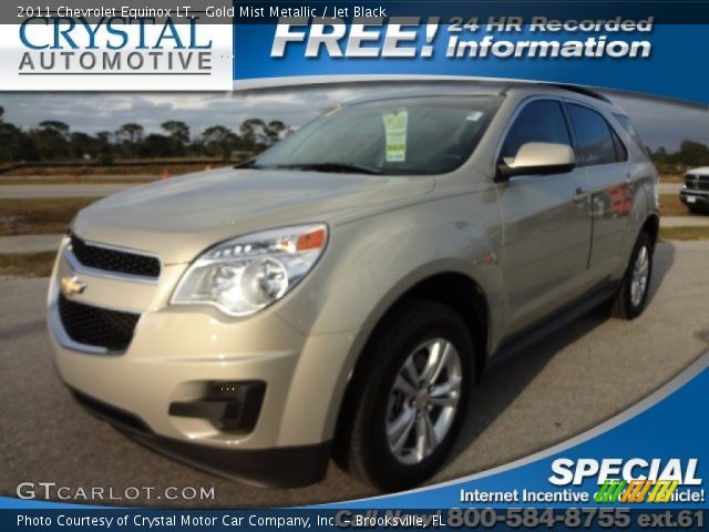 2011 Chevrolet Equinox LT in Gold Mist Metallic