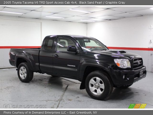 2005 Toyota Tacoma V6 TRD Sport Access Cab 4x4 in Black Sand Pearl