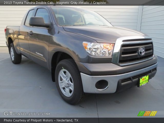 2013 Toyota Tundra Double Cab in Magnetic Gray Metallic