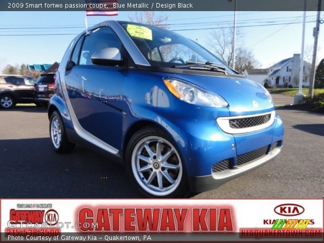 2009 Smart fortwo passion coupe in Blue Metallic