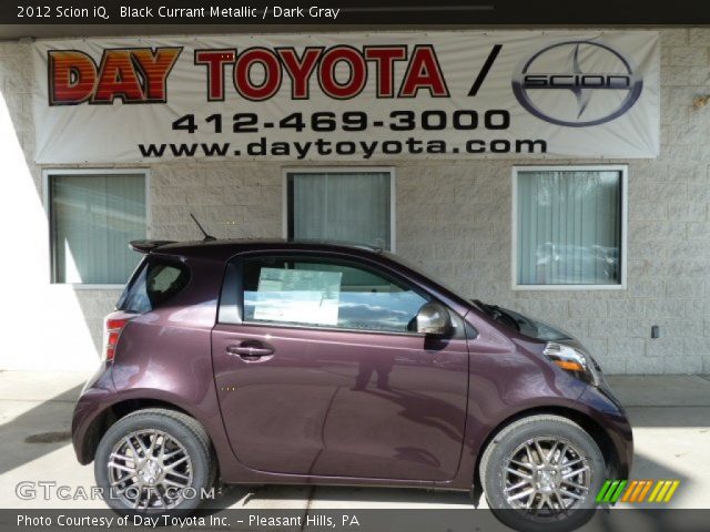 2012 Scion iQ  in Black Currant Metallic