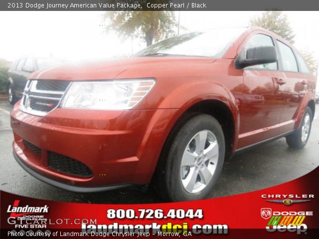 2013 Dodge Journey American Value Package in Copper Pearl
