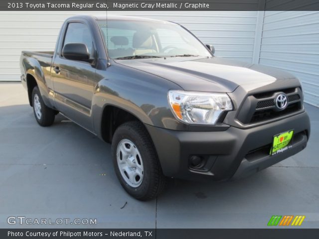 2013 Toyota Tacoma Regular Cab in Magnetic Gray Metallic