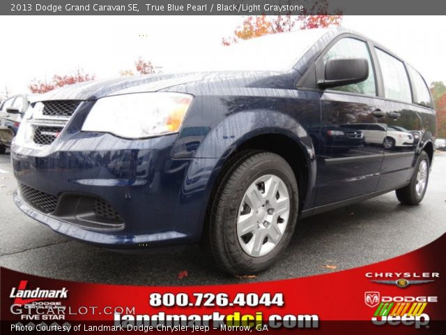 2013 Dodge Grand Caravan SE in True Blue Pearl