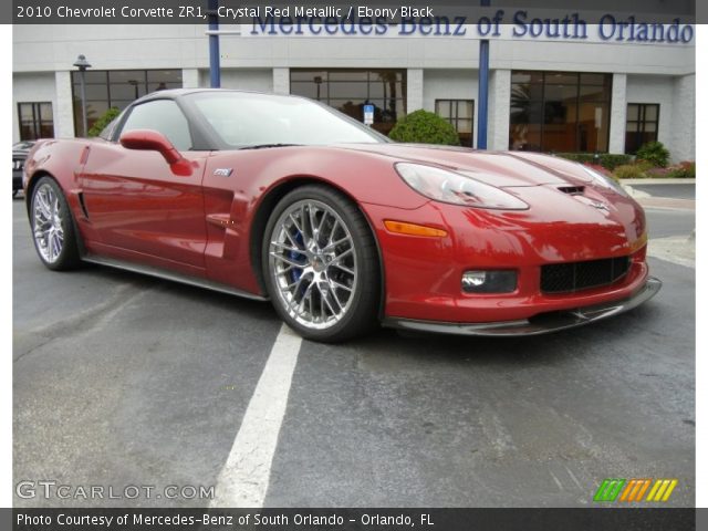2010 Chevrolet Corvette ZR1 in Crystal Red Metallic