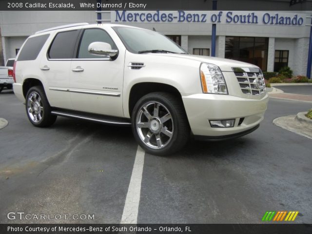 2008 Cadillac Escalade  in White Diamond