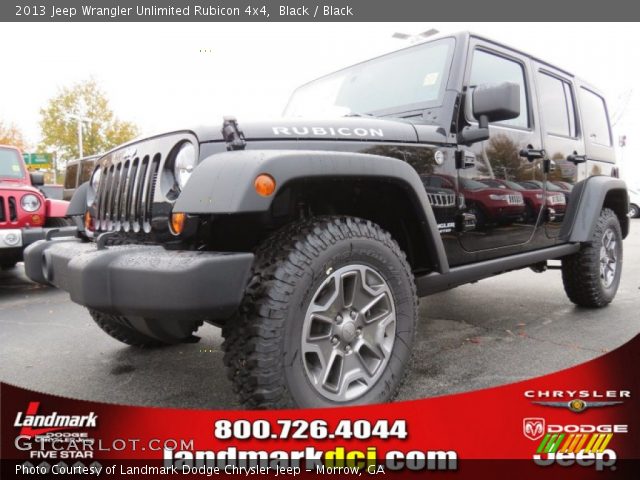 2013 Jeep Wrangler Unlimited Rubicon 4x4 in Black
