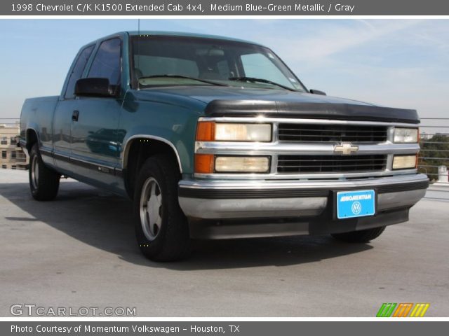 1998 Chevrolet C/K K1500 Extended Cab 4x4 in Medium Blue-Green Metallic