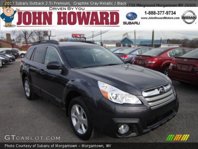 2013 Subaru Outback 2.5i Premium in Graphite Gray Metallic