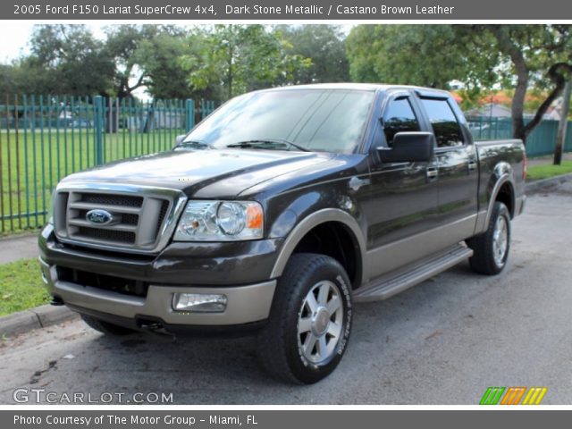 2005 Ford F150 Lariat SuperCrew 4x4 in Dark Stone Metallic