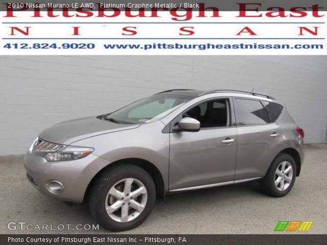 2010 Nissan Murano LE AWD in Platinum Graphite Metallic
