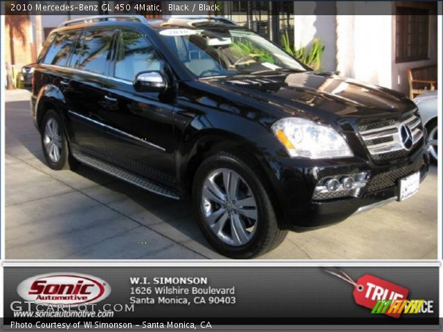 2010 Mercedes-Benz GL 450 4Matic in Black
