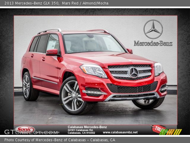 2013 Mercedes-Benz GLK 350 in Mars Red