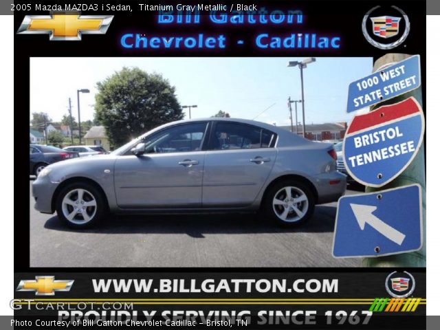 2005 Mazda MAZDA3 i Sedan in Titanium Gray Metallic