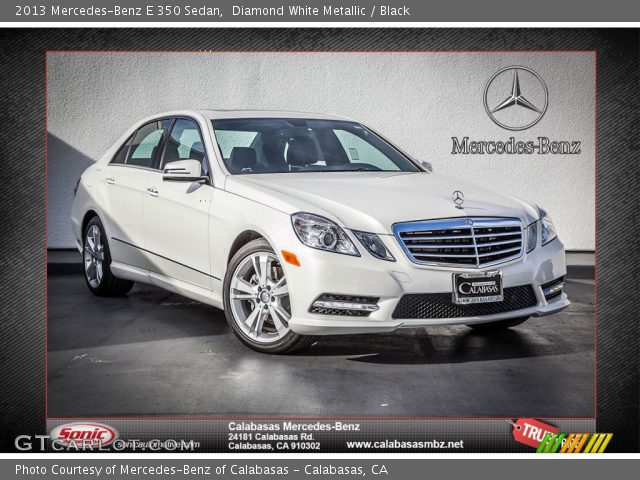 2013 Mercedes-Benz E 350 Sedan in Diamond White Metallic